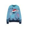 Lilo & Stitch Sweatshirt Christmas Jumper Stitch Blue