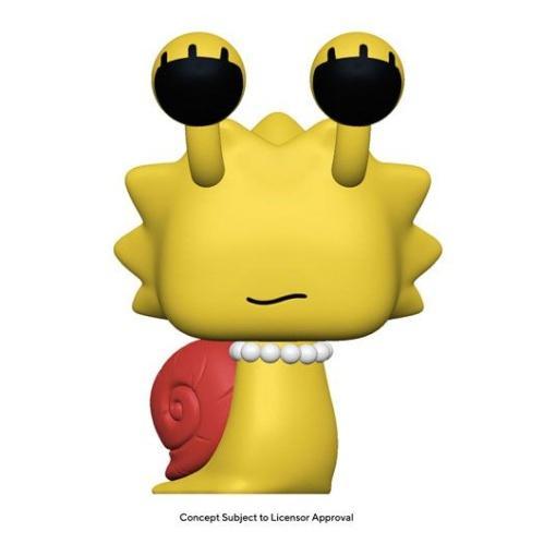 Los Simpson Figura POP! Animation Vinyl Snail Lisa 9 cm - Embalaje dañado