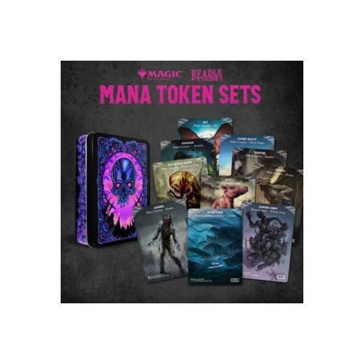 Magic the Gathering Dice and Token Pack Black Mana