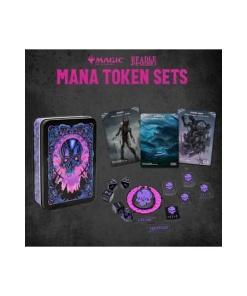 Magic the Gathering Dice and Token Pack Black Mana