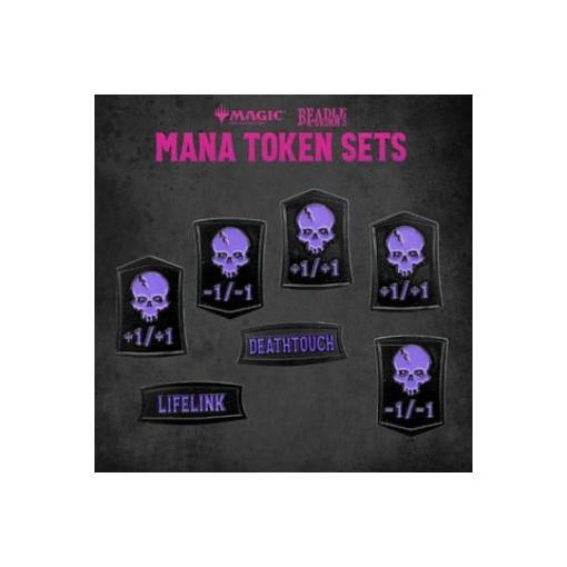 Magic the Gathering Dice and Token Pack Black Mana