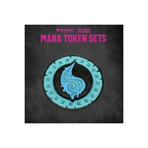 Magic the Gathering Dice and Token Pack Blue Mana