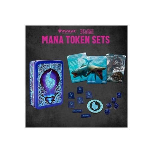 Magic the Gathering Dice and Token Pack Blue Mana