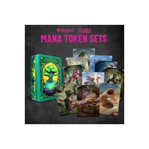 Magic the Gathering Dice and Token Pack Green Mana