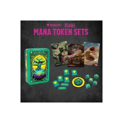 Magic the Gathering Dice and Token Pack Green Mana