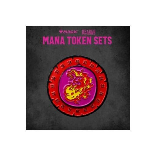 Magic the Gathering Dice and Token Pack Red Mana