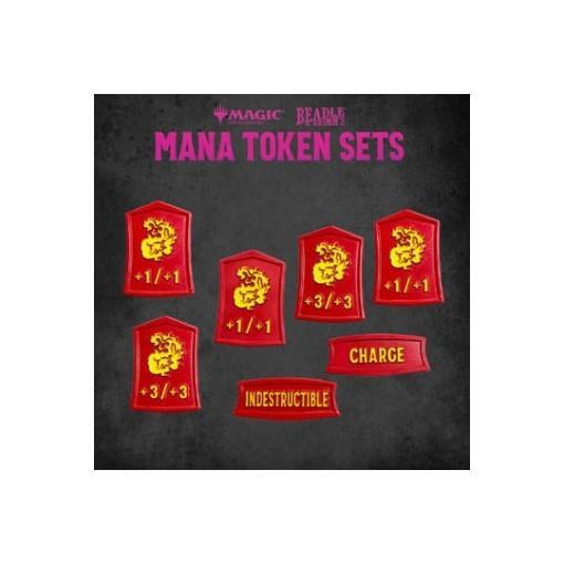 Magic the Gathering Dice and Token Pack Red Mana