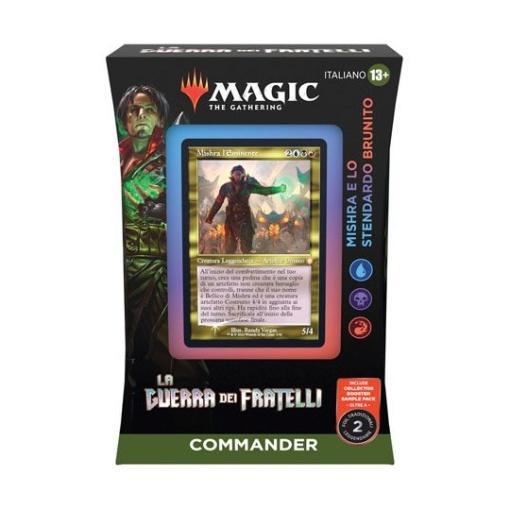 Magic the Gathering La Guerra dei Fratelli Mazos de Commander Caja (4) italiano