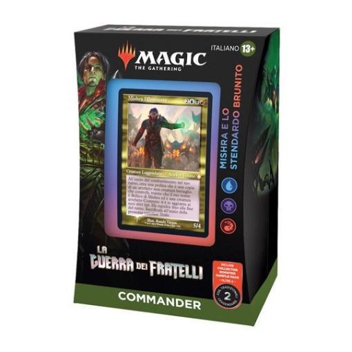 Magic the Gathering La Guerra dei Fratelli Mazos de Commander Caja (4) italiano