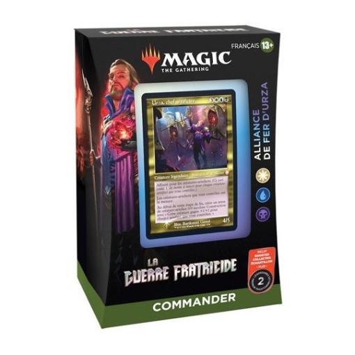 Magic the Gathering La Guerre Fratricide Mazos de Commander Caja (4) francés