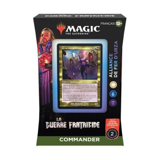 Magic the Gathering La Guerre Fratricide Mazos de Commander Caja (4) francés