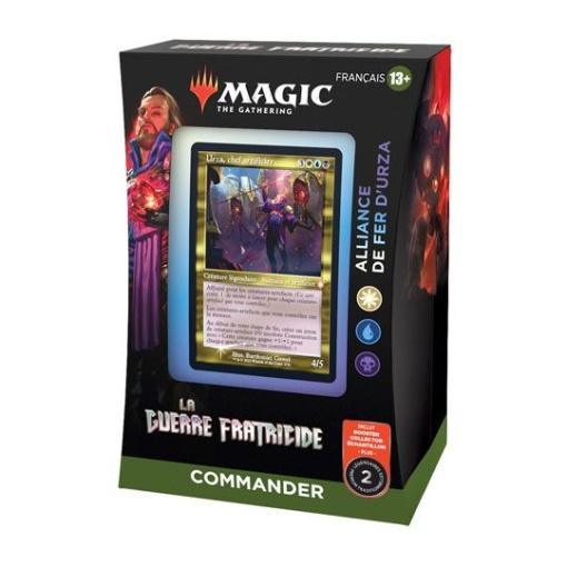 Magic the Gathering La Guerre Fratricide Mazos de Commander Caja (4) francés