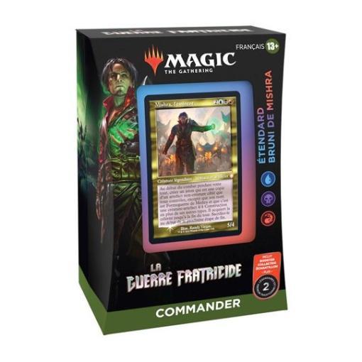 Magic the Gathering La Guerre Fratricide Mazos de Commander Caja (4) francés