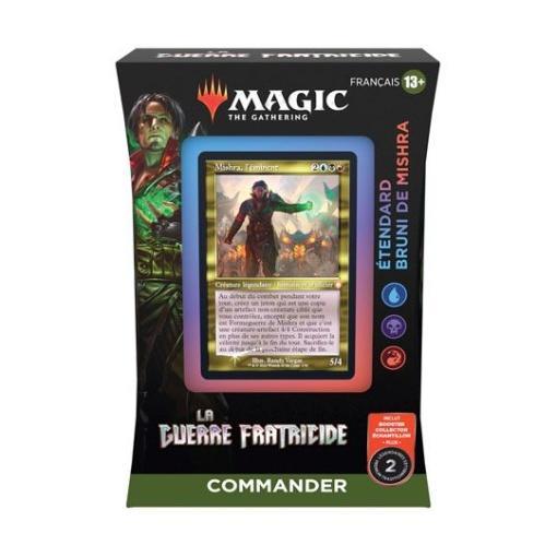 Magic the Gathering La Guerre Fratricide Mazos de Commander Caja (4) francés