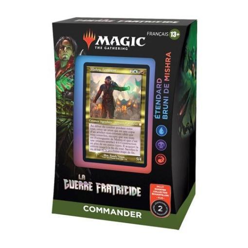 Magic the Gathering La Guerre Fratricide Mazos de Commander Caja (4) francés