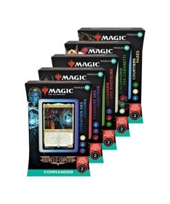 Magic the Gathering Les rues de la Nouvelle-Capenna Mazos de Commander Caja (5) francés