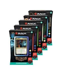 Magic the Gathering Straßen von Neu-Capenna Mazos de Commander Caja (5) alemán