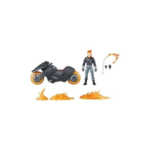 Marvel 85th Anniversary Marvel Legends Figura con Vehículo Ghost Rider 15 cm