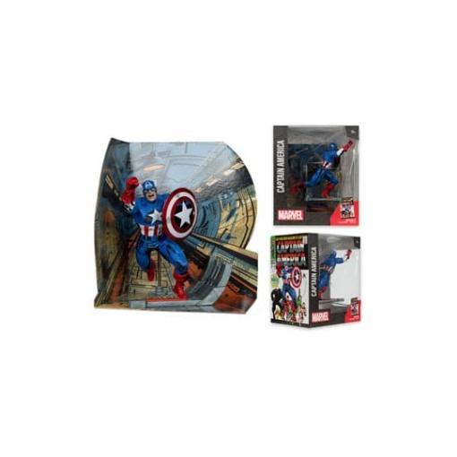 Marvel Collection Estatua PVC 1/10 Captain America (Captain America #100) 12 cm