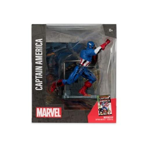 Marvel Collection Estatua PVC 1/10 Captain America (Captain America #100) 12 cm