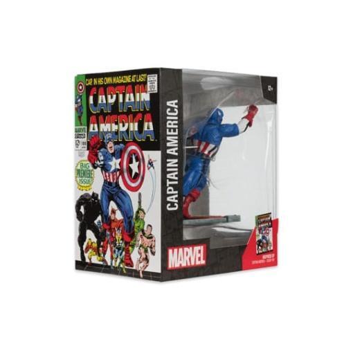 Marvel Collection Estatua PVC 1/10 Captain America (Captain America #100) 12 cm