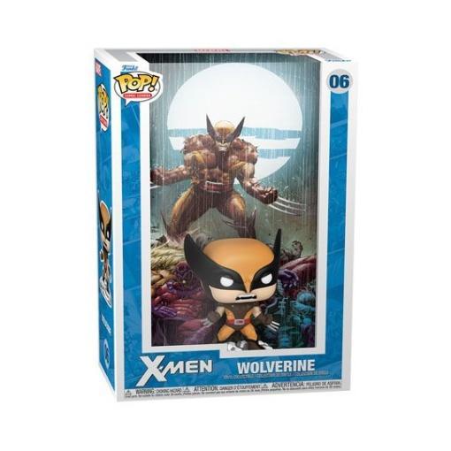 Marvel Comics POP! Comic Cover Vinyl Figura Wolverine 9 cm - Embalaje muy dañado