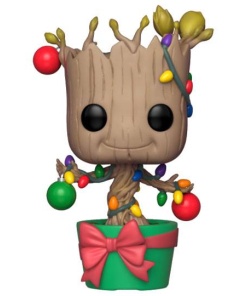 Marvel Comics POP! Marvel Holiday Vinyl Cabezón Groot (Lights & Ornaments) 9 cm