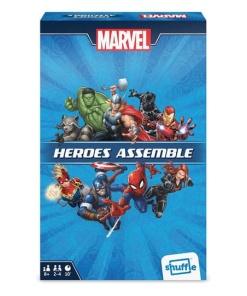 Marvel Juego de Cartas Shuffle Heroes Assemble