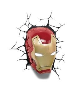 Marvel Lámpara 3D LED Iron Man - Embalaje dañado