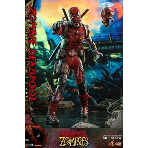 Marvel Zombies Comic Masterpiece Figura 1/6 Zombie Deadpool 31 cm