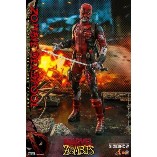 Marvel Zombies Comic Masterpiece Figura 1/6 Zombie Deadpool 31 cm