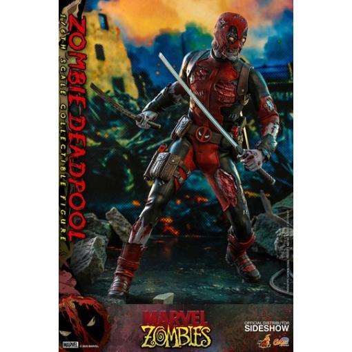 Marvel Zombies Comic Masterpiece Figura 1/6 Zombie Deadpool 31 cm