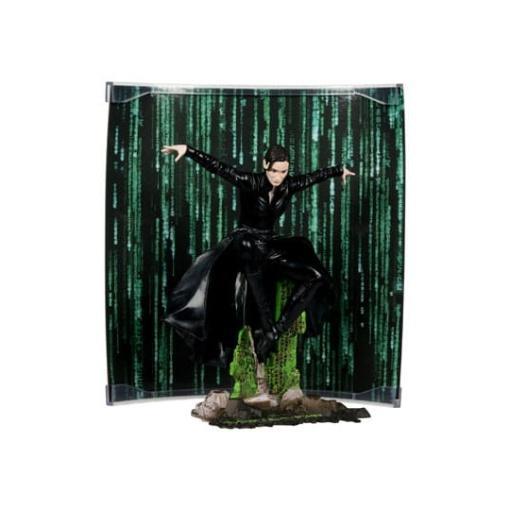 Matrix Figura Movie Maniacs Trinity 15 cm - Embalaje dañado