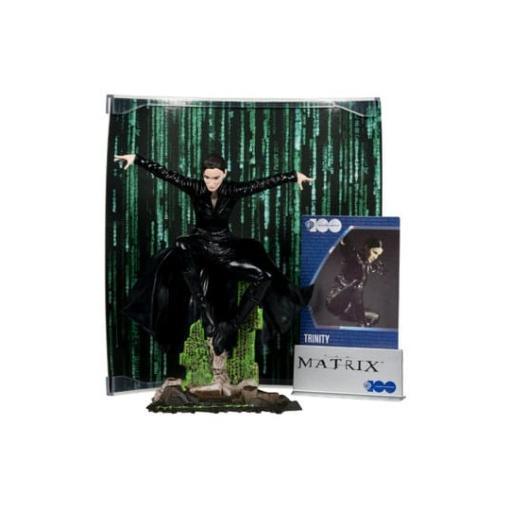 Matrix Figura Movie Maniacs Trinity 15 cm - Embalaje dañado