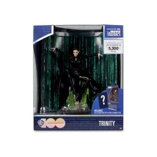 Matrix Figura Movie Maniacs Trinity 15 cm - Embalaje dañado