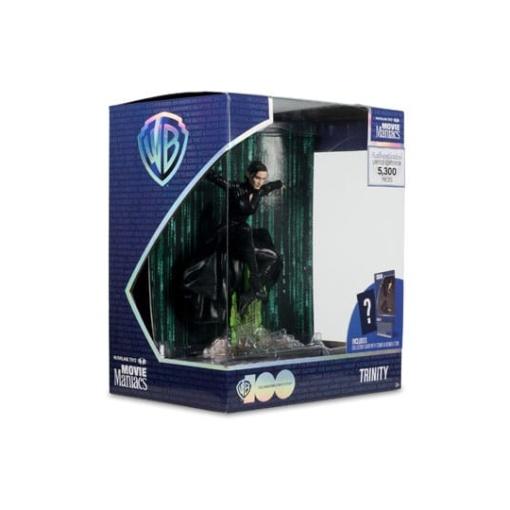 Matrix Figura Movie Maniacs Trinity 15 cm - Embalaje dañado