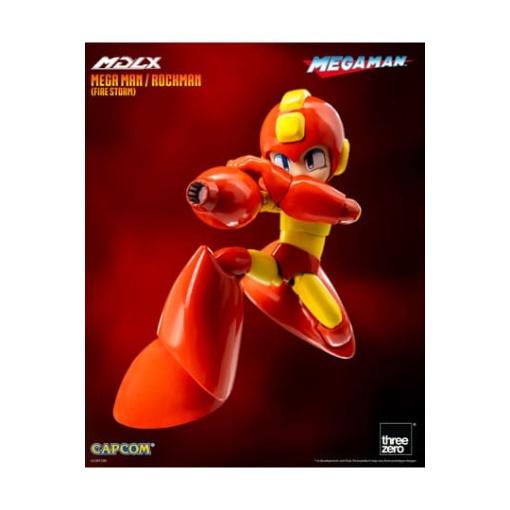 Mega Man Figura MDLX Mega Man / Rockman (Fire Storm) 10 cm