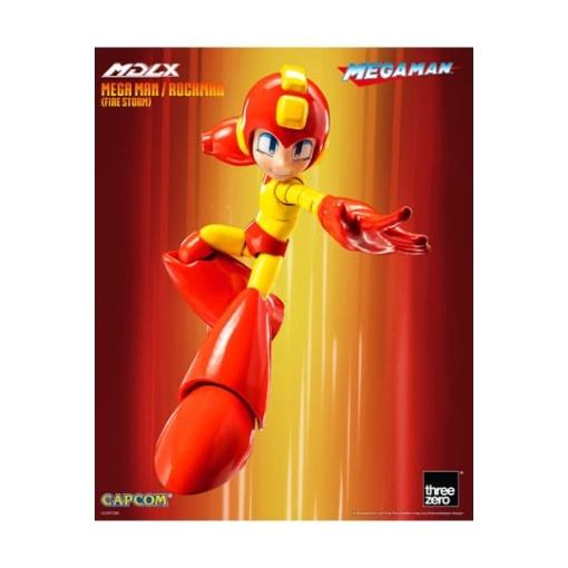 Mega Man Figura MDLX Mega Man / Rockman (Fire Storm) 10 cm