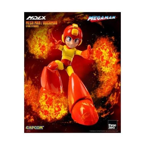 Mega Man Figura MDLX Mega Man / Rockman (Fire Storm) 10 cm