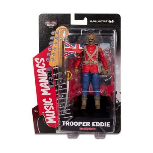 Metal Figura Music Maniacs Wave 2 Trooper Eddie (Iron Maiden) 15 cm