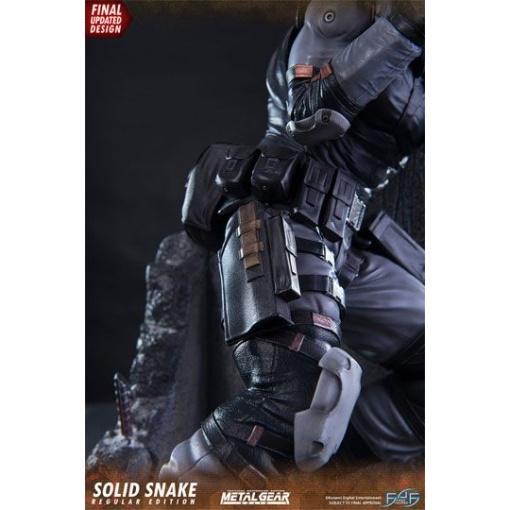 Metal Gear Solid Estatua Solid Snake 44 cm