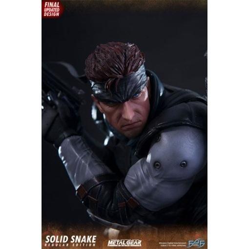 Metal Gear Solid Estatua Solid Snake 44 cm