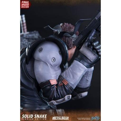 Metal Gear Solid Estatua Solid Snake 44 cm