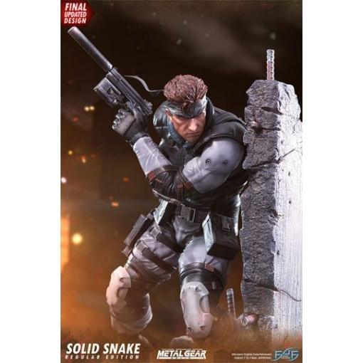 Metal Gear Solid Estatua Solid Snake 44 cm