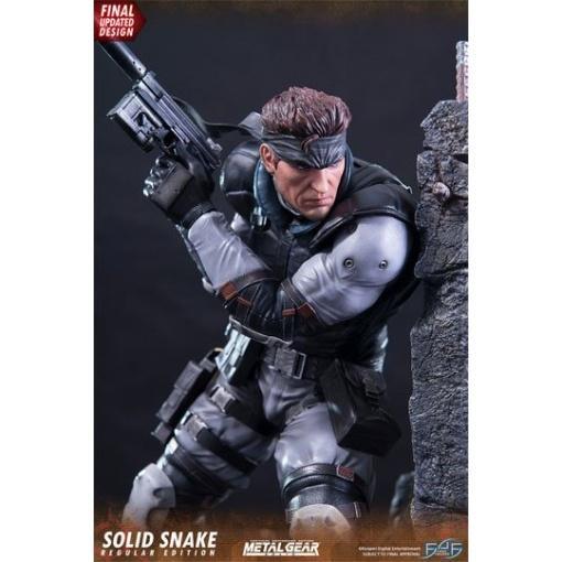 Metal Gear Solid Estatua Solid Snake 44 cm