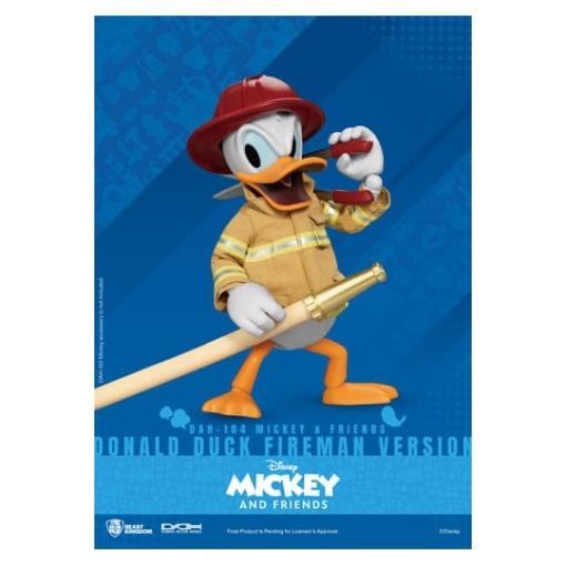 Mickey & Friends Figura Dynamic 8ction Heroes 1/9 Donald Duck Fireman Ver. 24 cm