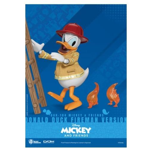 Mickey & Friends Figura Dynamic 8ction Heroes 1/9 Donald Duck Fireman Ver. 24 cm