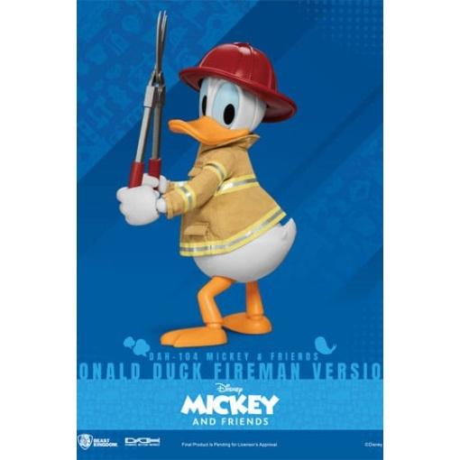 Mickey & Friends Figura Dynamic 8ction Heroes 1/9 Donald Duck Fireman Ver. 24 cm