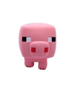 Minecraft Figura Antiestres Mighty Mega Squishme Cerdo 25 cm - Embalaje dañado