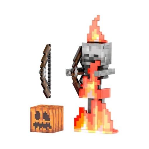 Minecraft Figura Diamond Level Esqueleto 14 cm